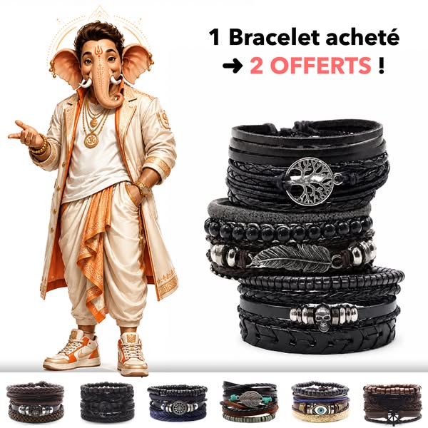 Mélange les différents bracelets (+ de 1000 combinaisons)