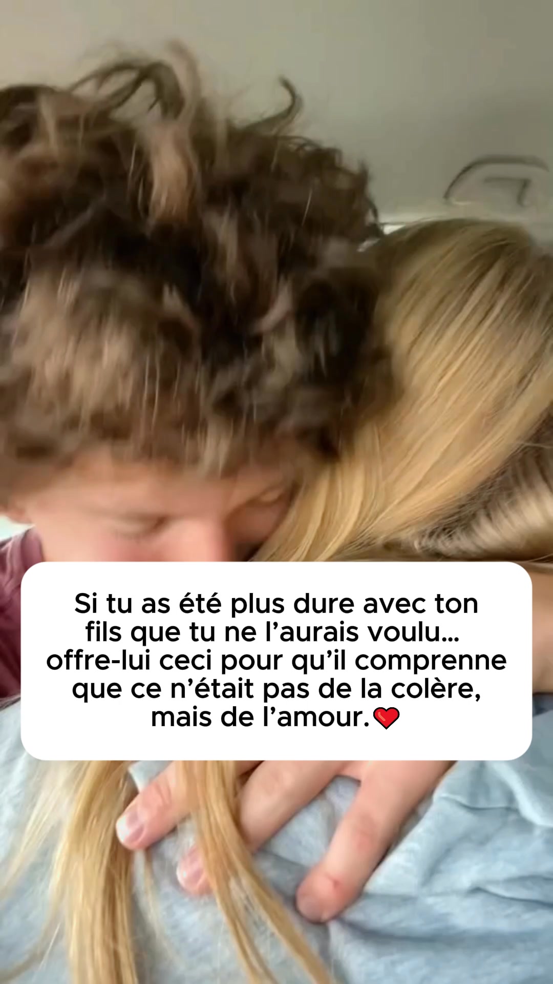 Cela a fait pleurer mon fils instantanément