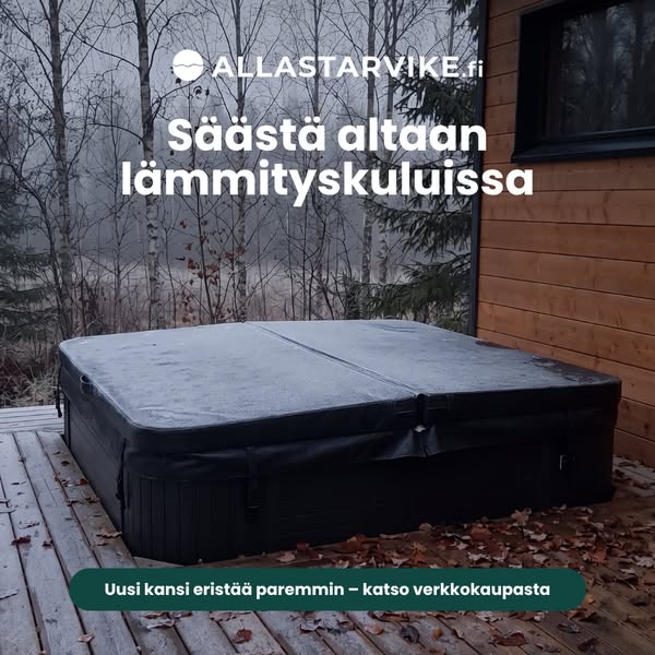 Lämpökannet ulkoporealtaisiin