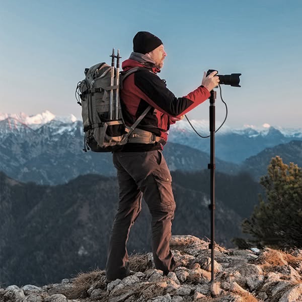 2,3 m Profi-Stativ – Fotografieren wie ein Riese!