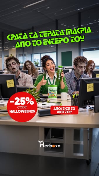 25% ΕΚΠΤΩΣΗ με HALLOWEEN25.