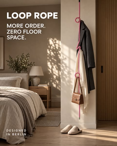 Less mess. More space. A home for everything.