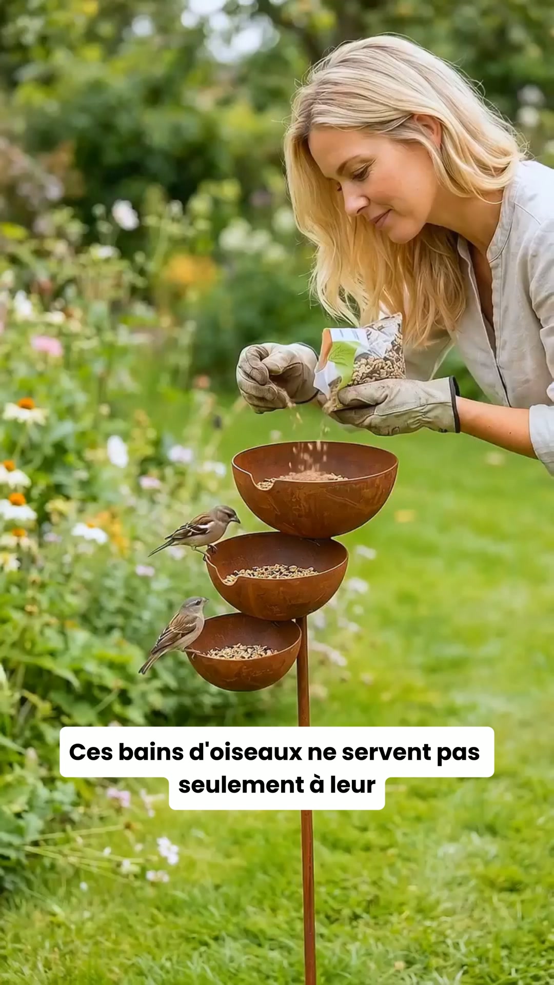 50 % sur notre bain d’oiseaux à 3 niveaux en cuivre !