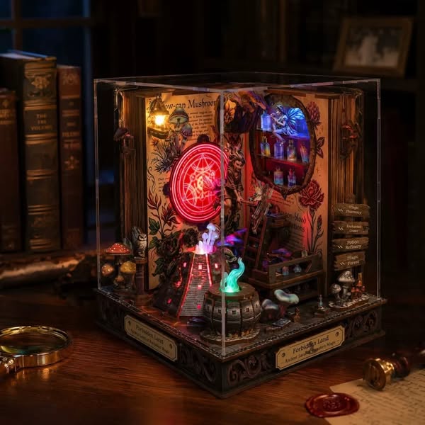 #Ugeargeek #BookNook #3DWoodenPuzzle