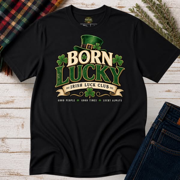 Born Lucky. Wear It Proud.