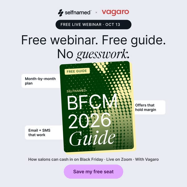 Free Black Friday Webinar for Salons