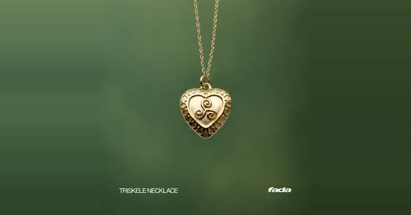 Meet the Triskele Necklace