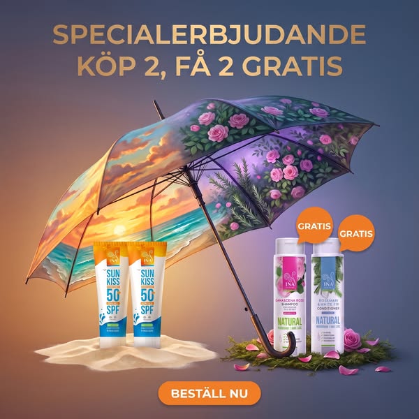 Köp 2 solkrämer och få 2 presenter