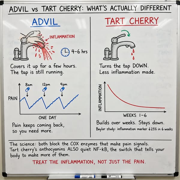 Why a sour cherry beat my $80 joint pill routine