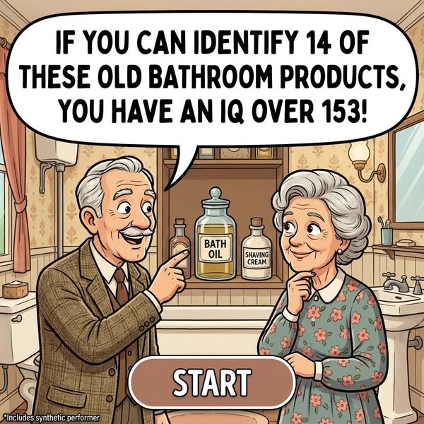 Old Bathroom Products Everyone Used