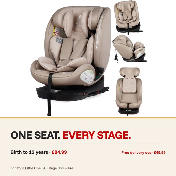 One Seat. Every Stage. · £84.99