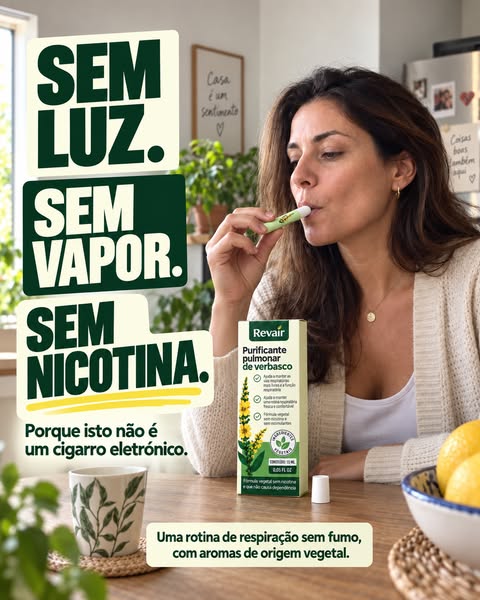 Elimine a acumulação. Respire mais fundo. Volte a sentir os seus pulmões.