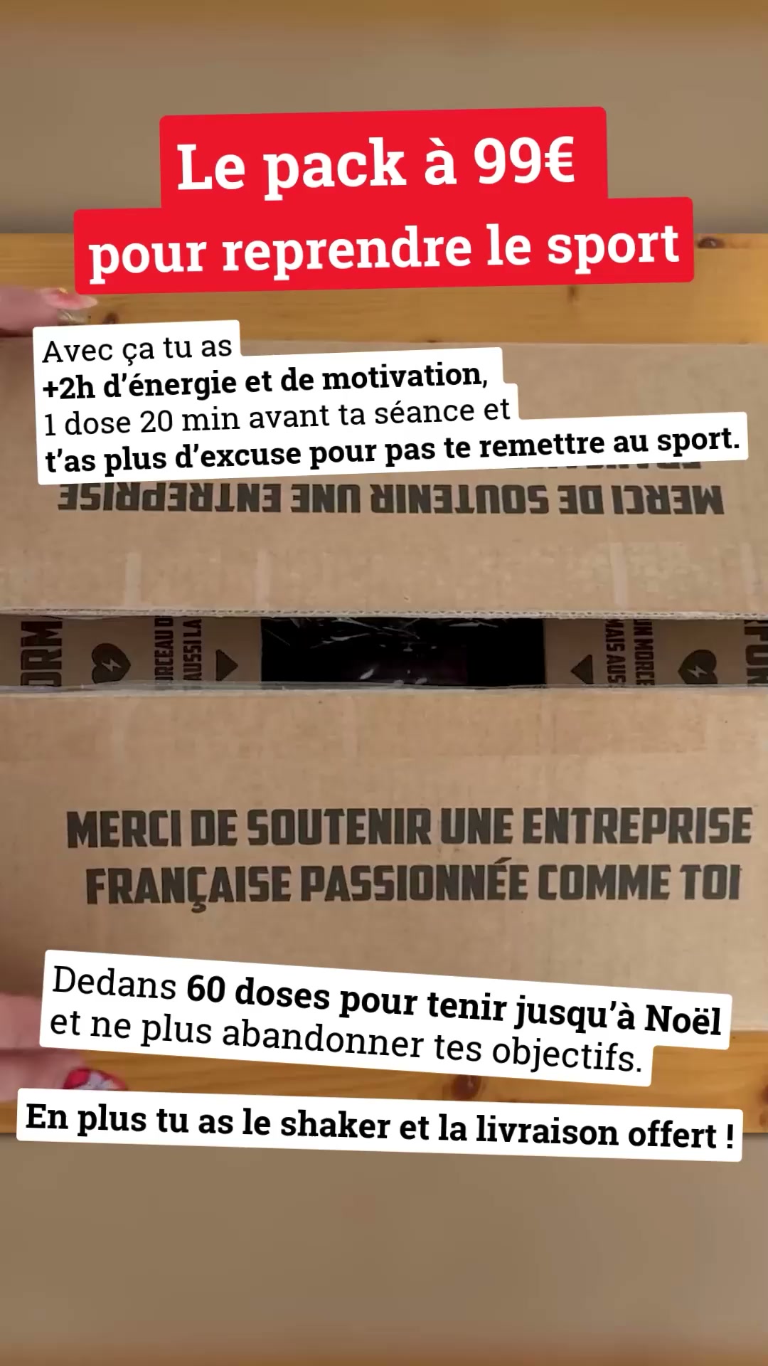 LE MEILLEUR PRÉ-WORKOUT FRANÇAIS
