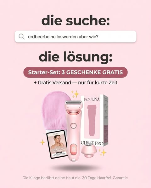 + 2 GRATIS Geschenke - Nur für kurze Zeit!