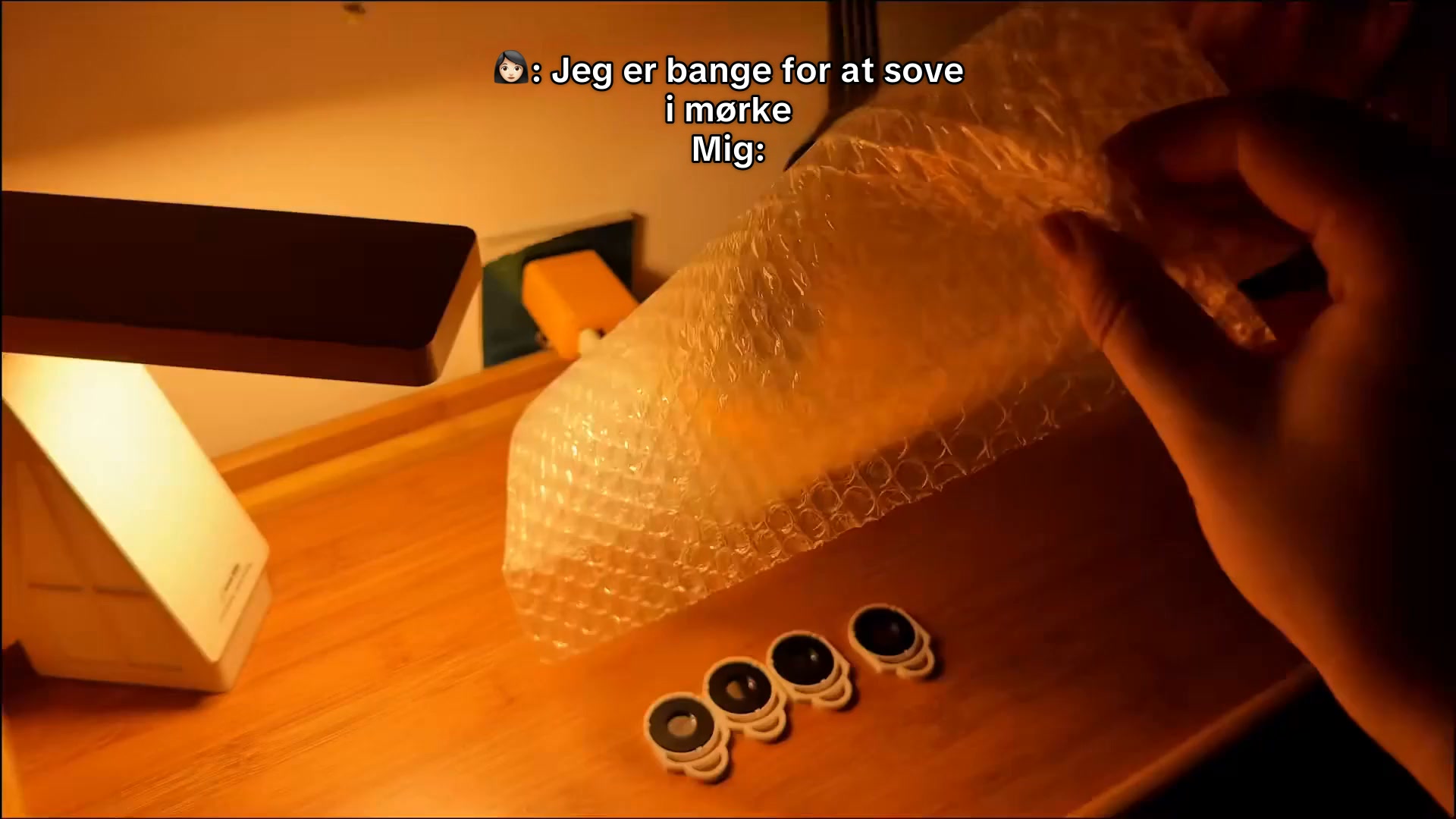 Mørkeræd ved sengetid?