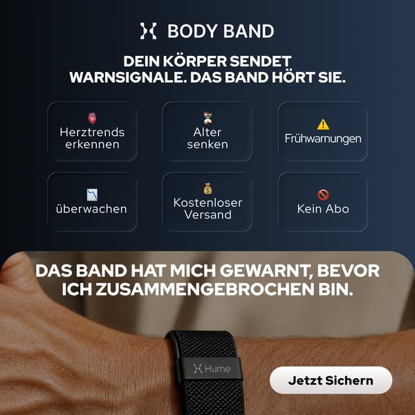 Über 45 Körperwerte. Bis zu 98 % DEXA-Genauigkeit. Alles in 30 Sekunden.