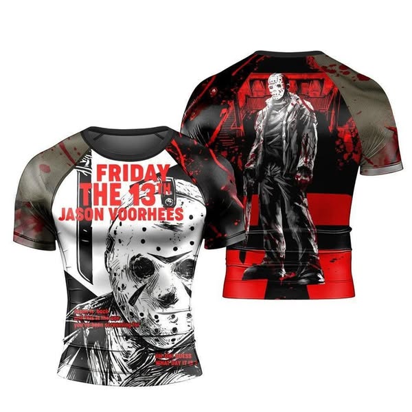 Friday The 13th Jason Voorhees Rash Guard