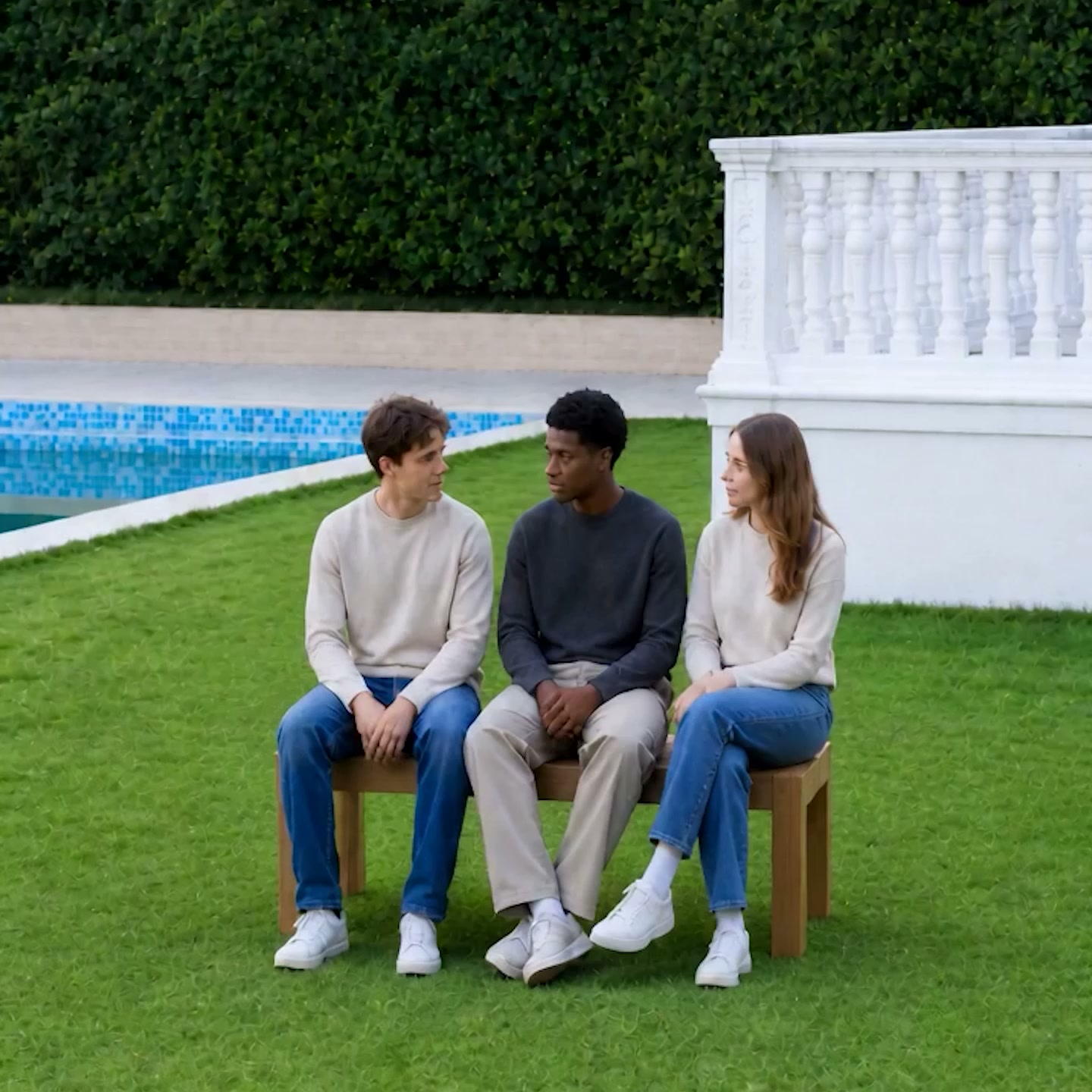 Tevara Teak & Aluminium Modular Outdoor Sofa
