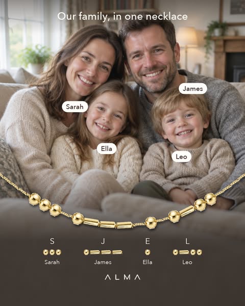 Your family, in one necklace
