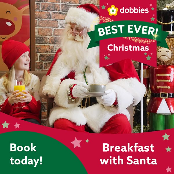 A magical morning with Santa