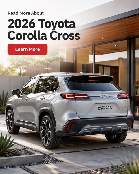 2026 Toyota Corolla Cross: What To Know