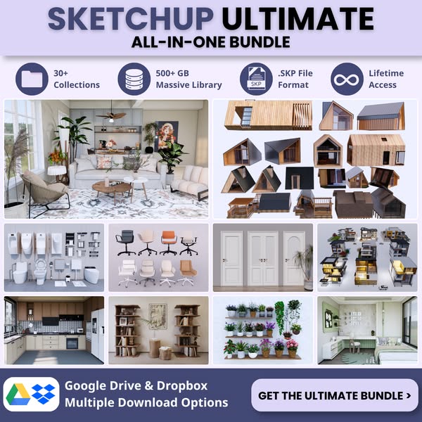 30+ SketchUp Collections – One Bundle