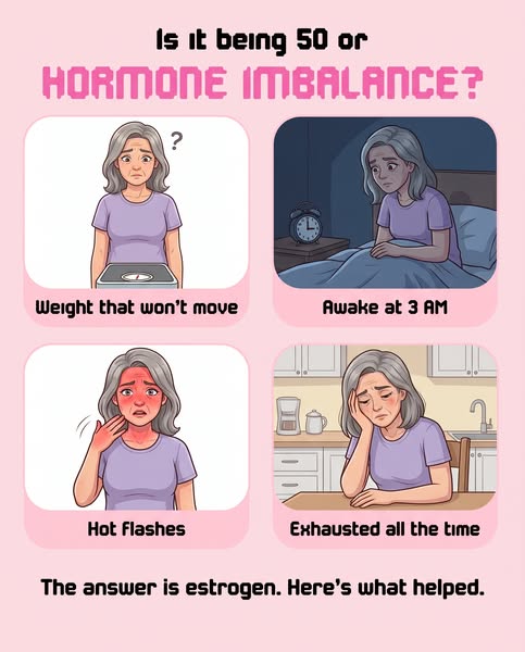 Is it being 50 or your hormones?