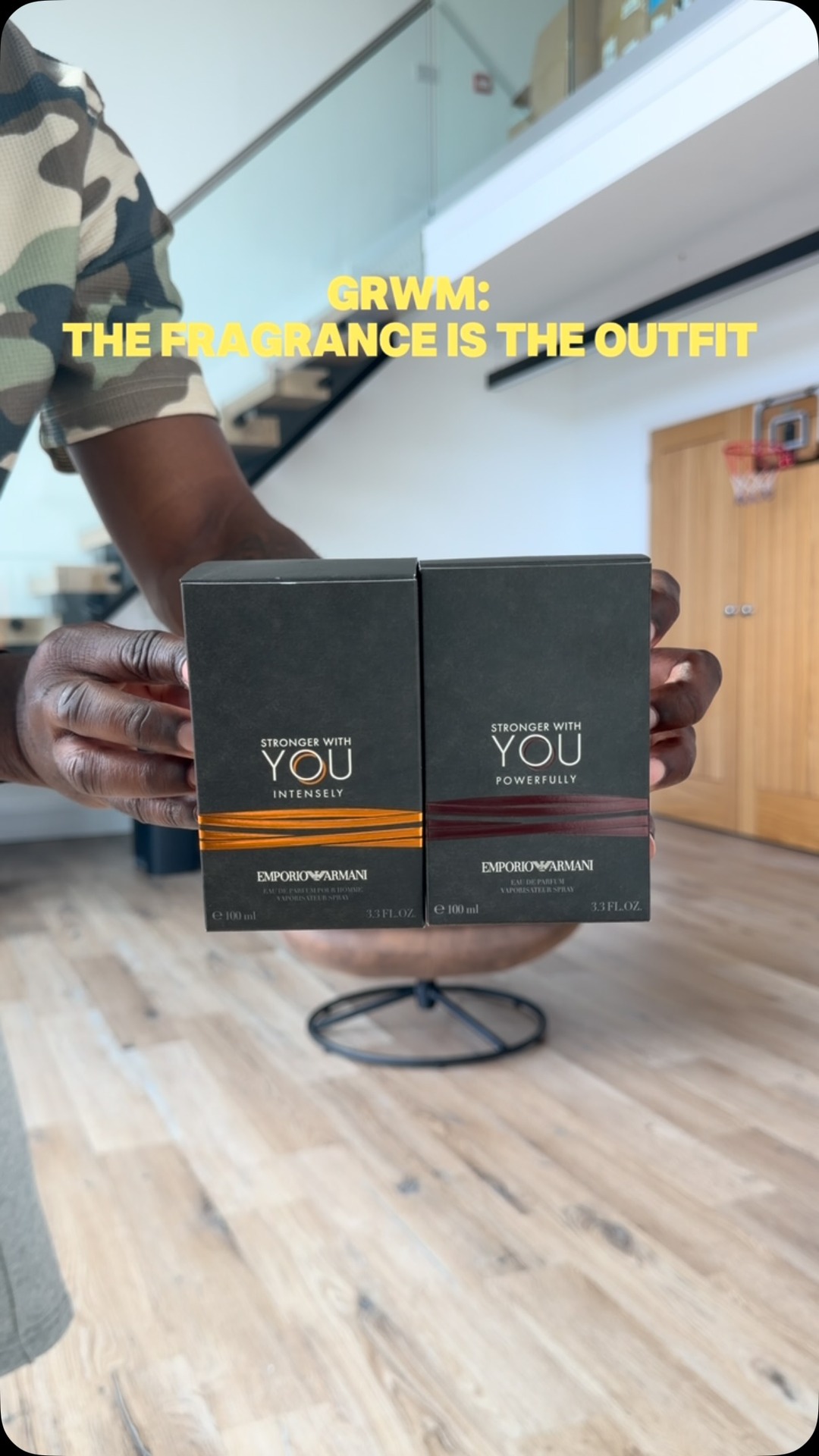 Anúncio de Armani beauty