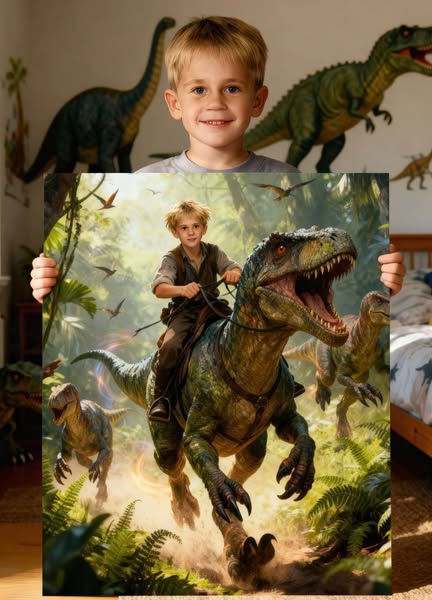 Turn Your Son Into a Fearless Dino Rider