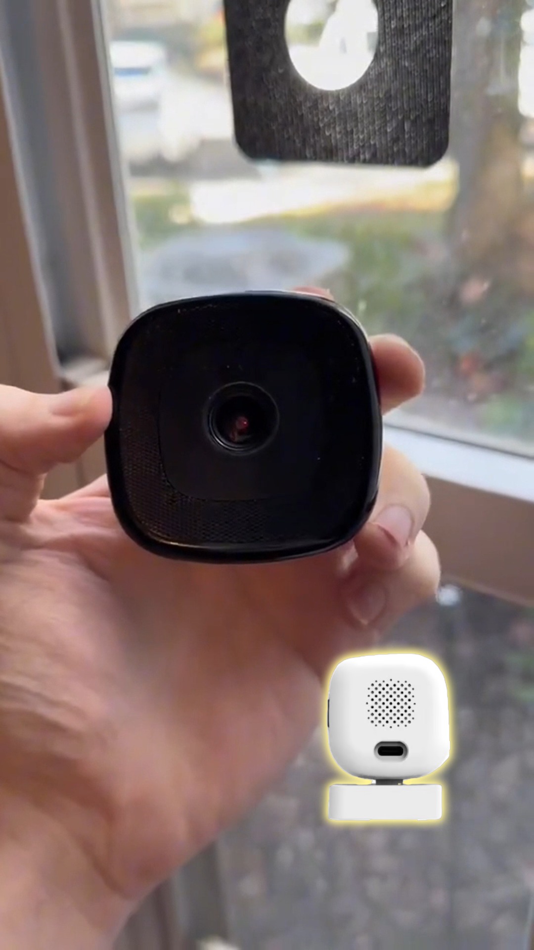 Crystal-clear security 2K camera