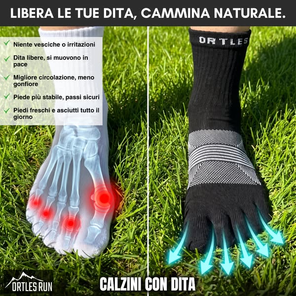 Piedi doloranti? Forse è colpa delle tue calze