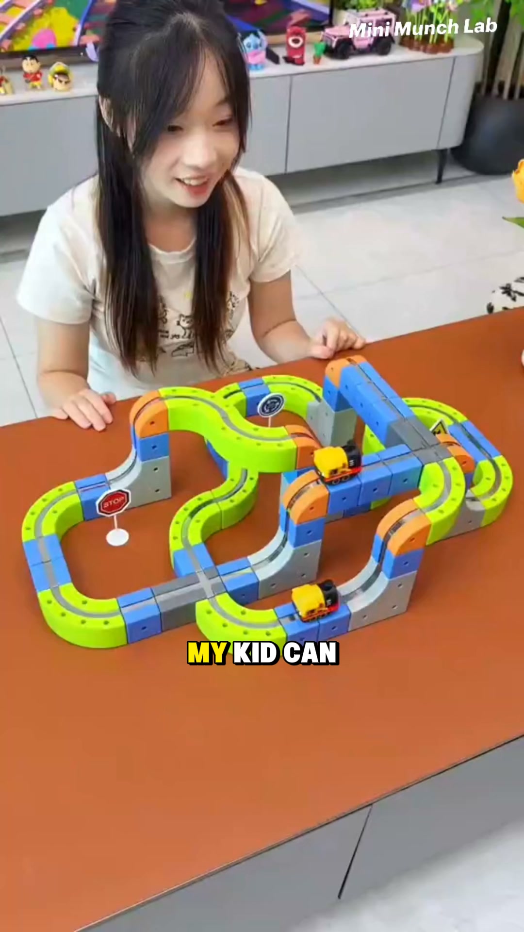 BlockRail™ | Magic Cube Train Track