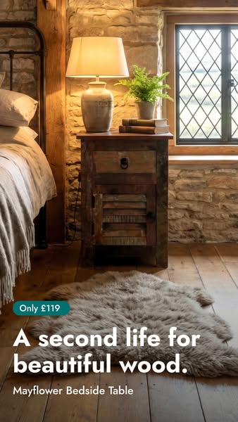 Already rustic. Better with time.