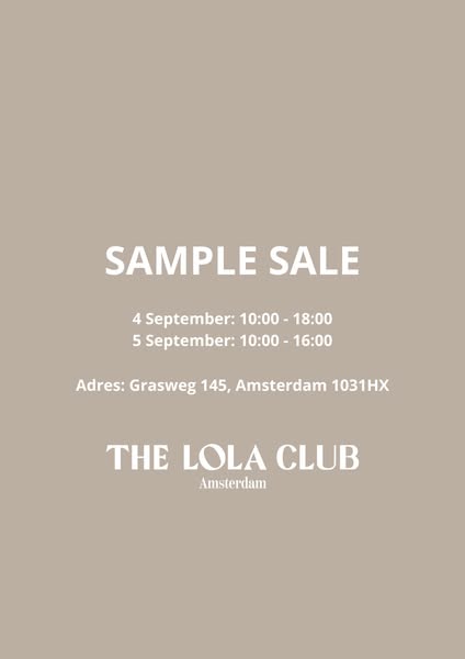 The Lola Club Sample Sale