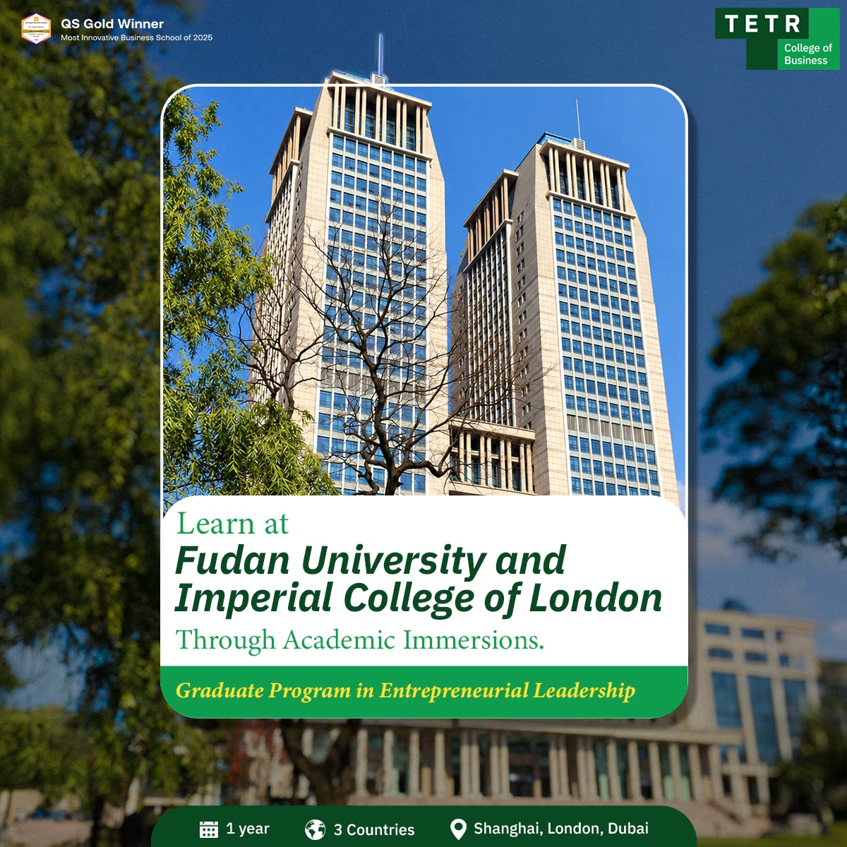 Graduate Program in Entrepreneurial Leadership