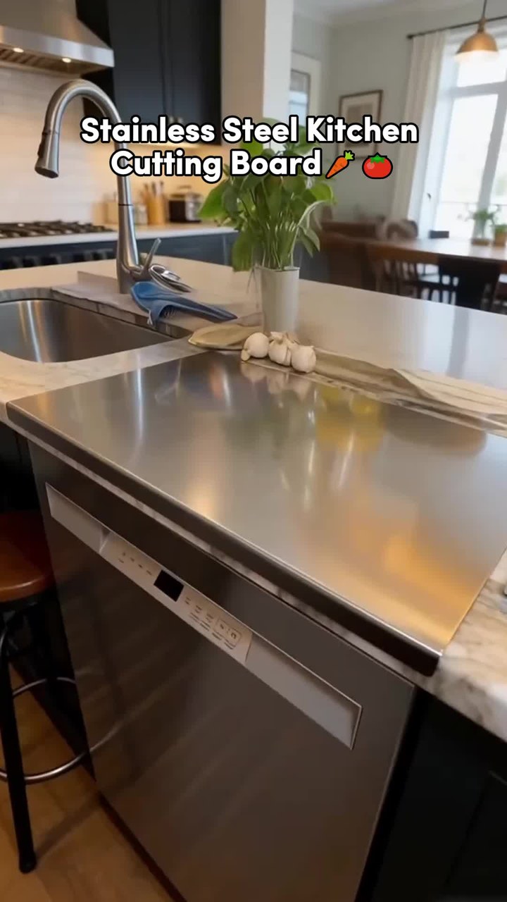 Stainless Steel Kitchen Cutting Board