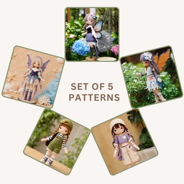 5 Magical Fairy Patterns
