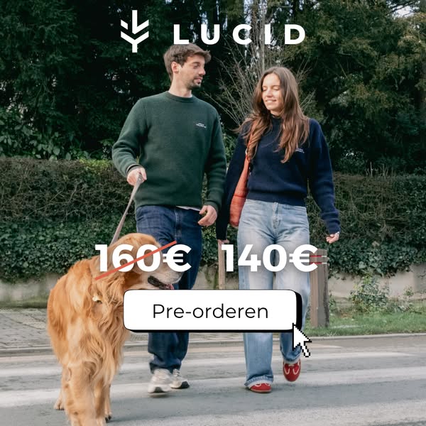 Trui van gerecycleerde wol, gemaakt in Vlaanderen