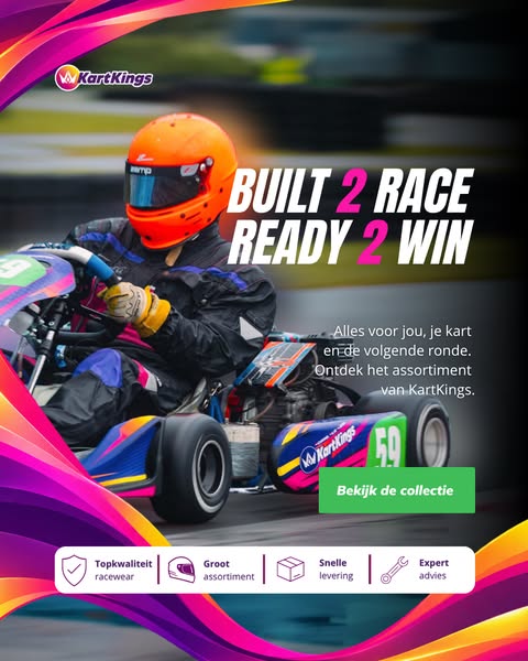 Built 2 race, ready 2 win