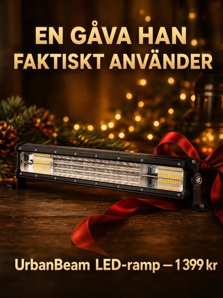 LED-ramp – mer ljus i mörker