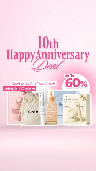 10th Happy Anniversary Deal — Up to 60% OFF