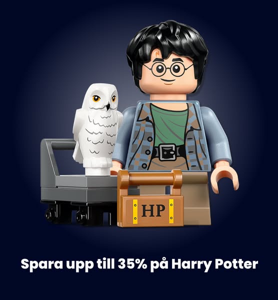 Harry Potter: upp till 35%