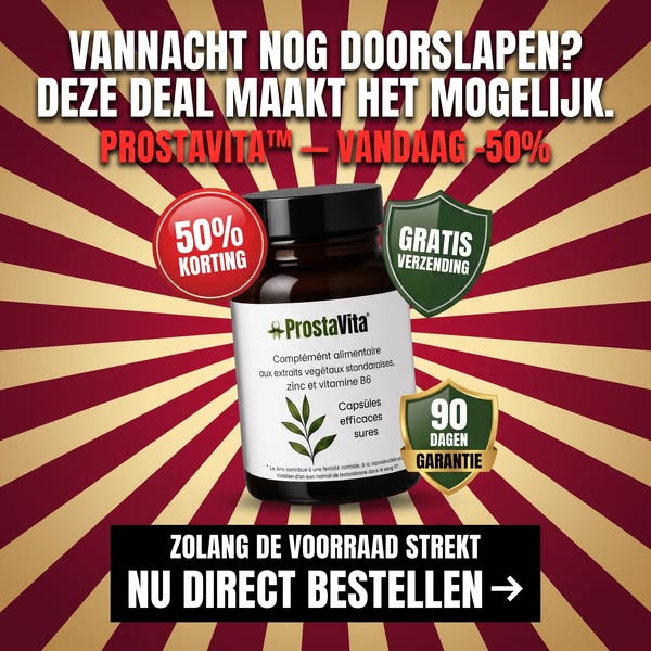 Uw prostaat steelt uw nachtrust.