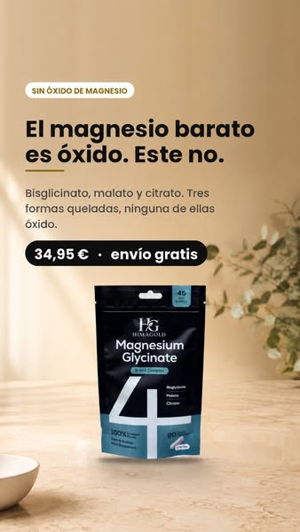 Magnesio 3 en 1 sin óxido