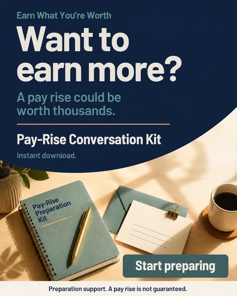 Prepare for a pay review