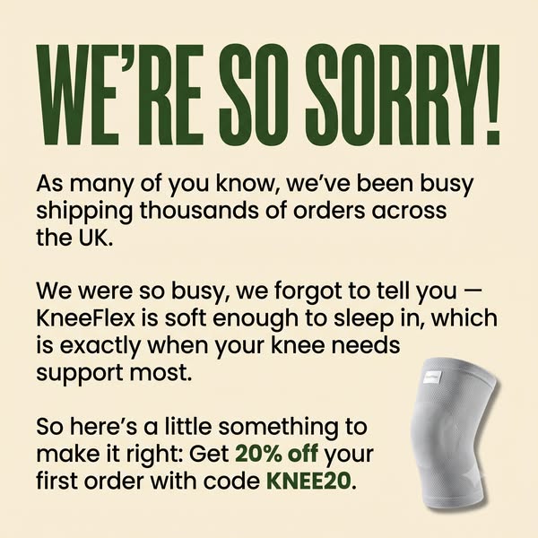 The knee relief 500,000+ people switched to.