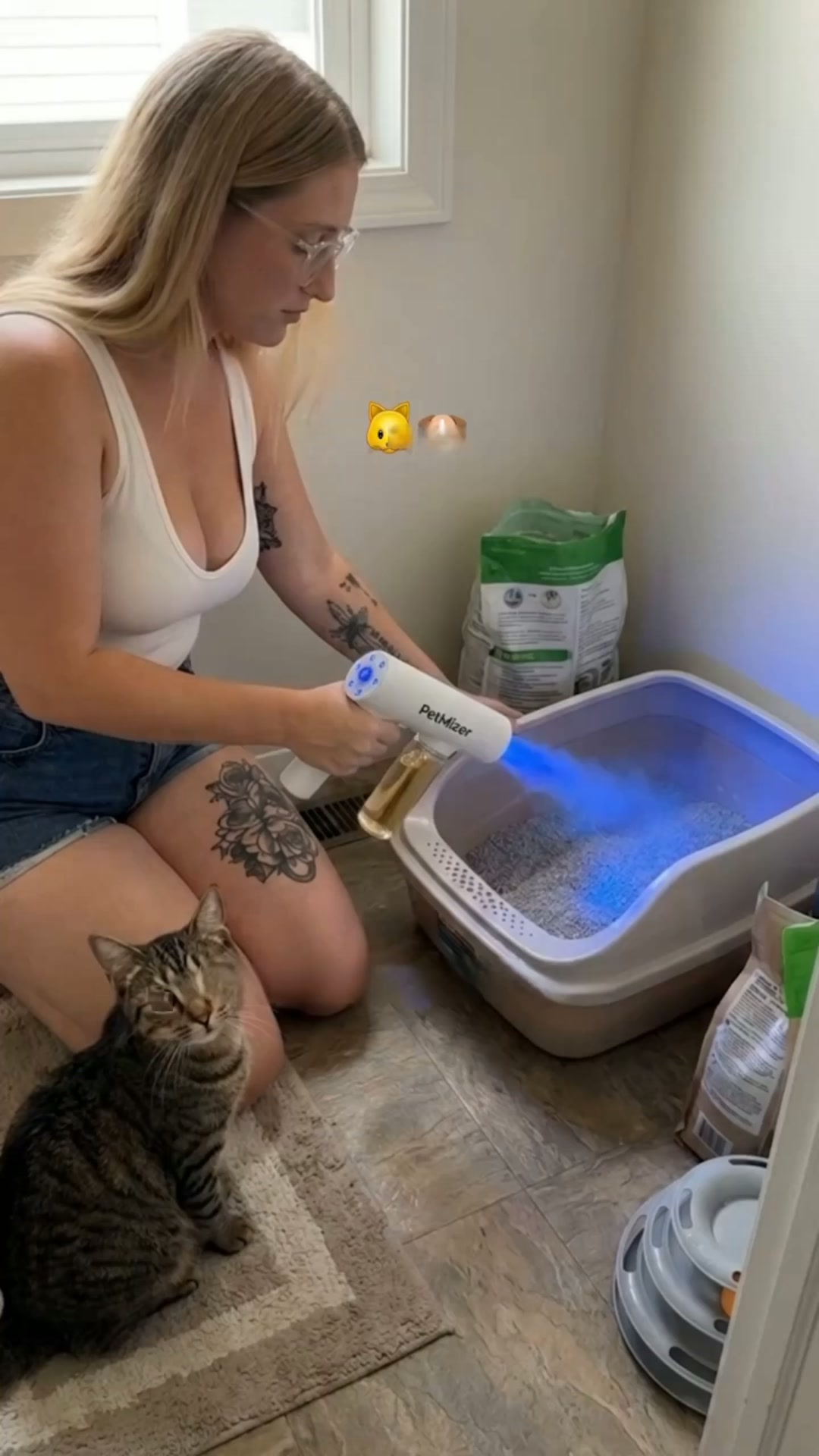 Élimine vite les odeurs de chien et chat !