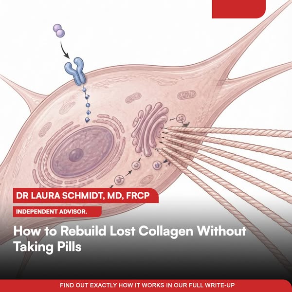 How to Rebuild Lost Collagen Without Taking Pills