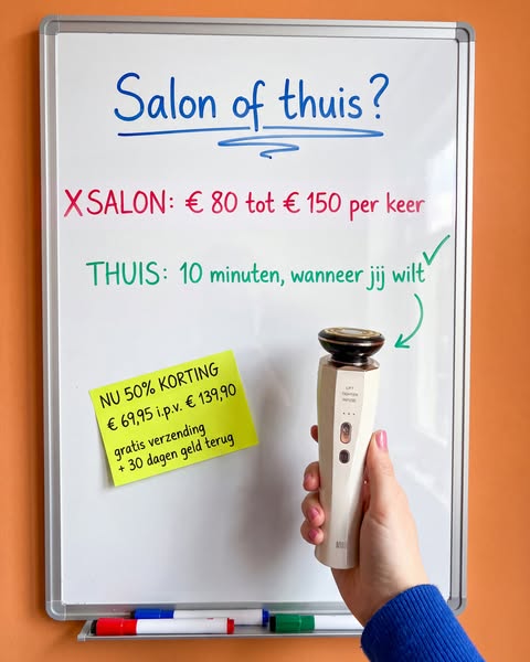 Lift je gezicht zonder botox. 50% korting vandaag