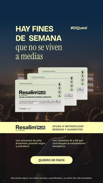 Llévate tu pack Resalim Plus al mejor precio